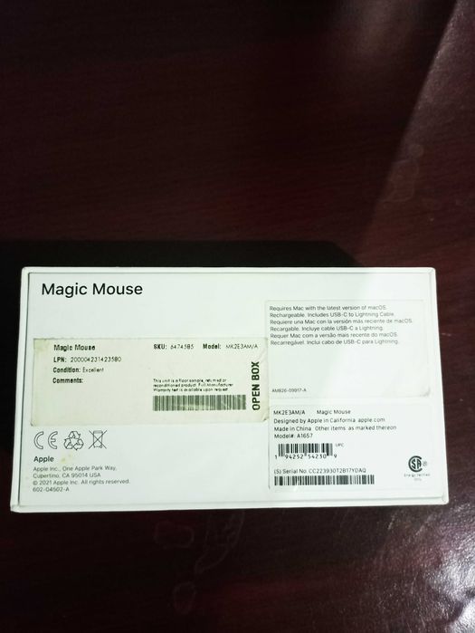 Apple magic Mouse сотилади