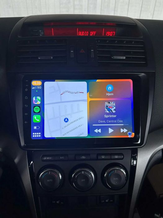 Navigație Android 15 Mazda 6 Dedicată – QLED, CarPlay, DSP