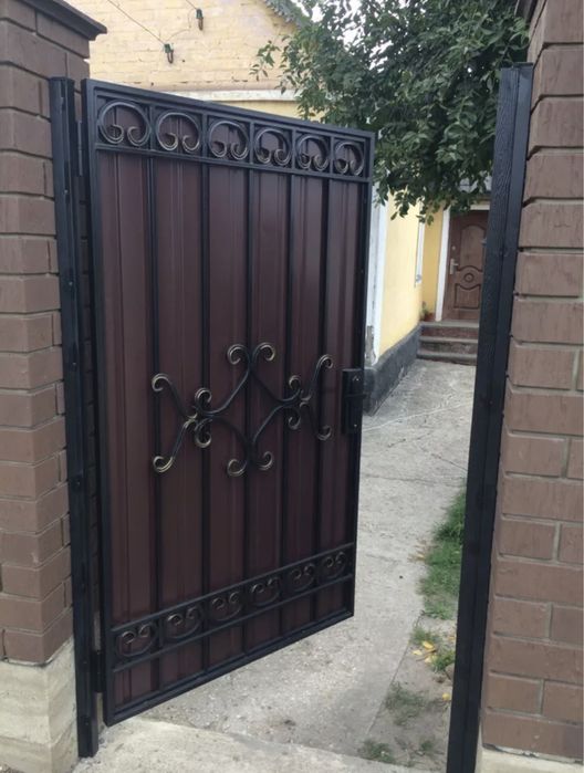 Калитка, ковка. Ворота. Кованые ворота
