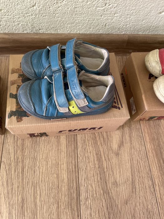 Детски обувки от естествена кожа Ponki