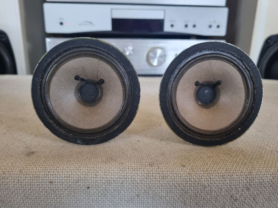 Set Difuzoare Medii Grundig. 4 ohms,10 watts, 8,9 cm. Impecabile