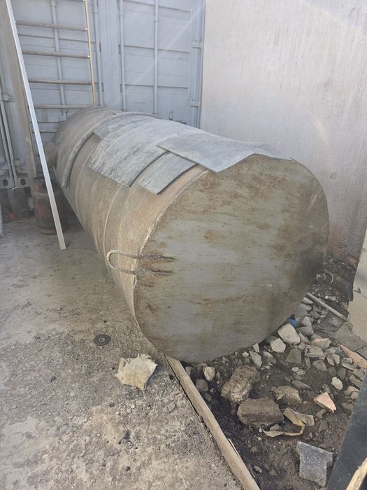 Бочка 3 куб металлический