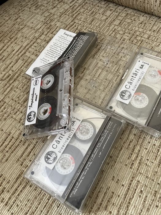 Casete audio originale (cântări bisericești)