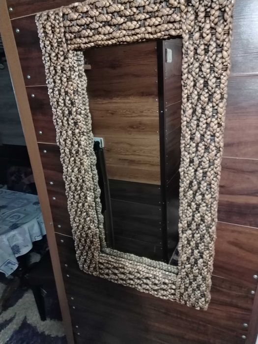 Огледало ратан 50,90см