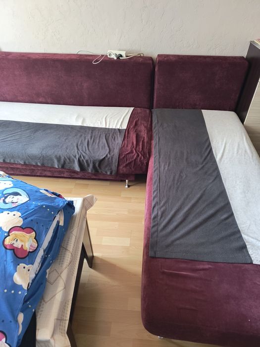 ъглов диван за хол