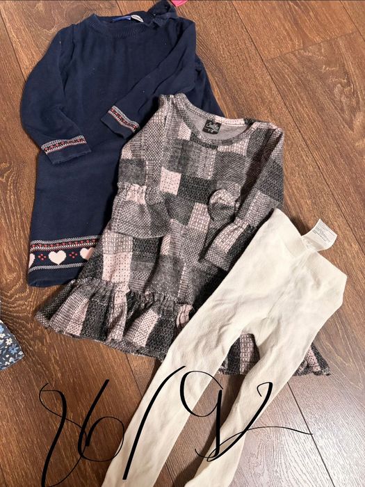 Лот дрехи якета, дънки, клинове блузи 80/86/92 Zara, hm mayoral next