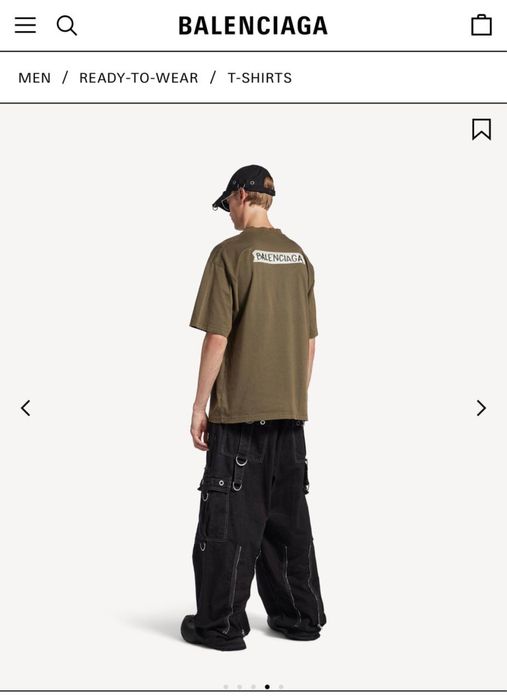 Tricou Balenciaga calitate Premium