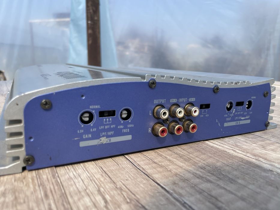 Pioneer усилитель олдскул, мощный 2х 200w , 4 x 75w номинально