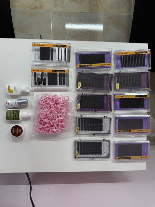 Материалы для наращивания ресниц