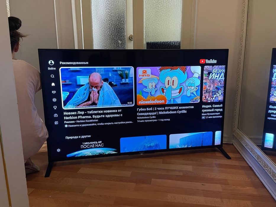 Sony Bravia 140 см smart tv телевизор