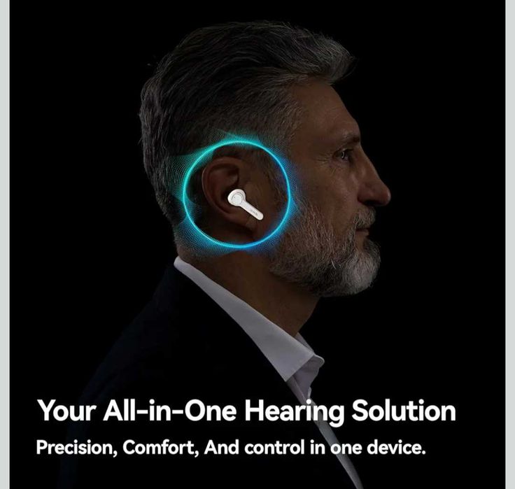 Слухови апарати Diamond X1 OTC с Bluetooth презареждащи