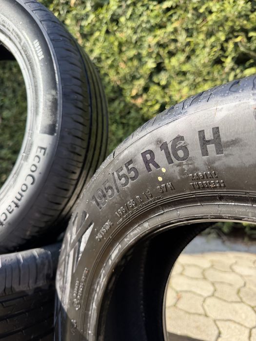 Set 4 anvelope VARA NOI Continental EcoContact 6 195/55 R16 87H DOT 2024