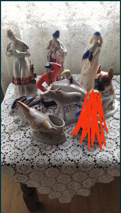 Статуэтки фарфор