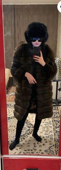 Шуба из соболя (куница)