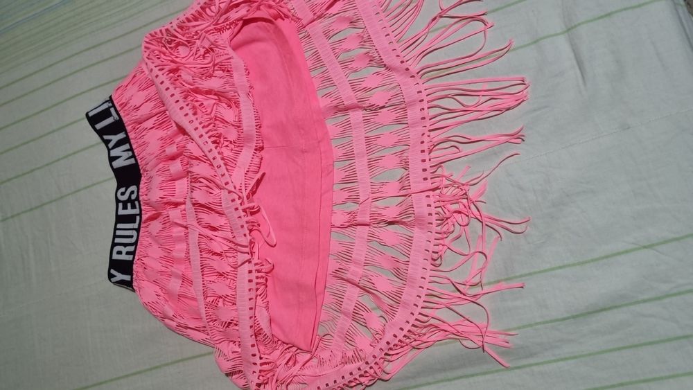 Худи и юбка  для девочки 7-8 лет