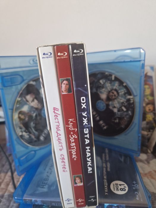 Blu ray, dvd диски лицензия
