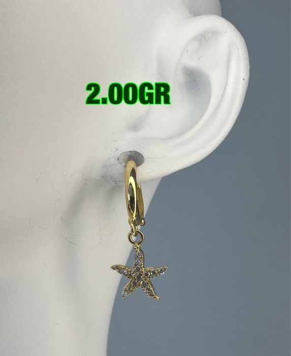 Cercei aur 14 k superbi