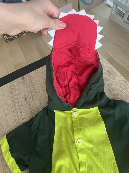 Costum crocodil copii din bumbac 2-4 ani