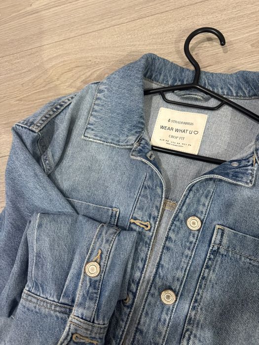 Дънково яке Stradivarius