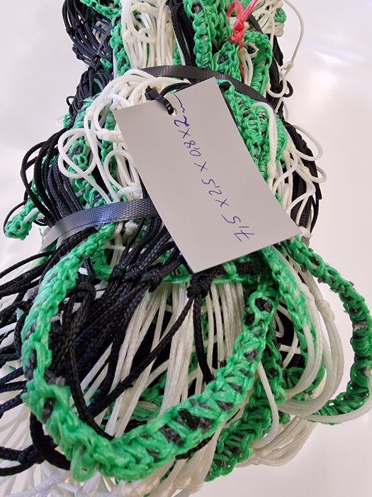 Plase / plasa pentru porți de fotbal 7.5 x 2.5 x 2.5