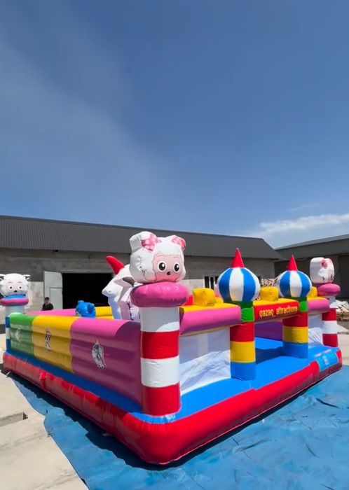 Батут надувной новый продам