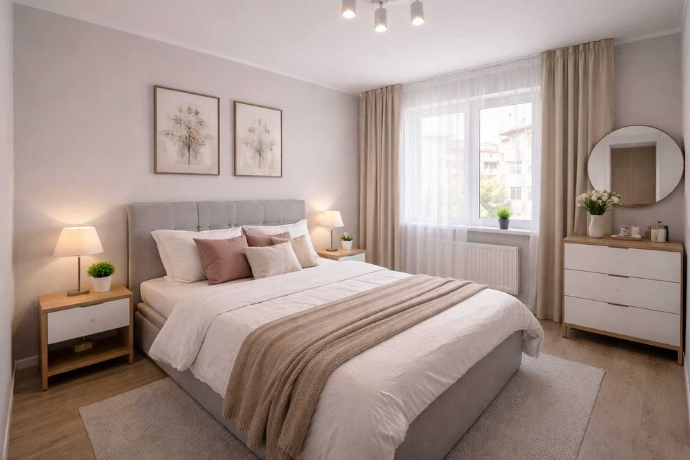 Urgent, 2 camere, etaj 3, complet mobilat si utilat, petru cujba, gara