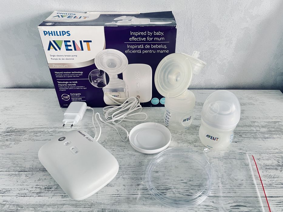 Електрическа помпа за кърма Philips Avent, единична, бяло SCF396/31