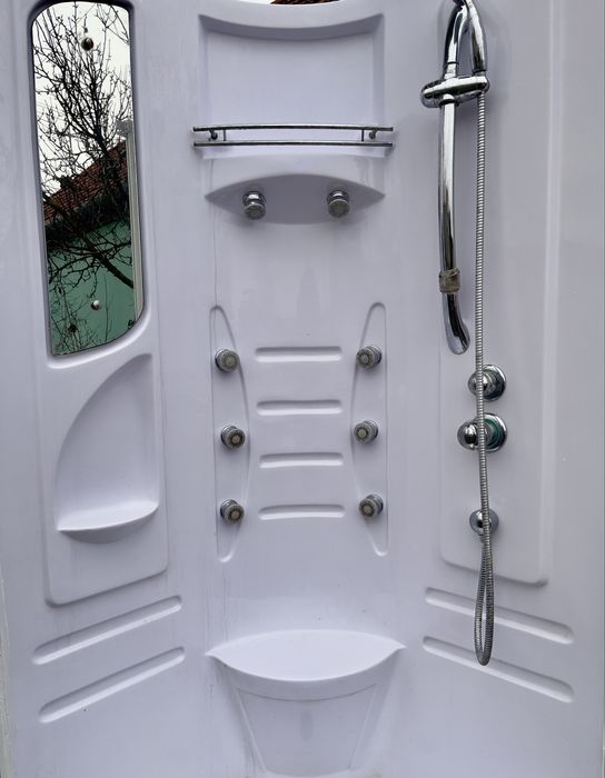 Cabină de duș cu hidromasaj 1,9 x 2 m