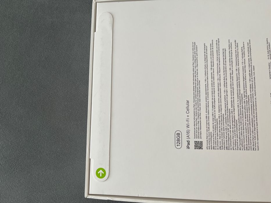 Apple iPad a16 128 GB wifi + celular  pro air NOU Sigilat Silver