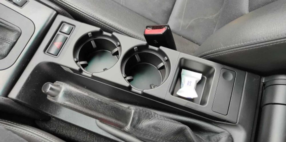 Поставка за Чаши / Cup Holder с Монетник Къп Холдър BMW Е46 БМВ Е46