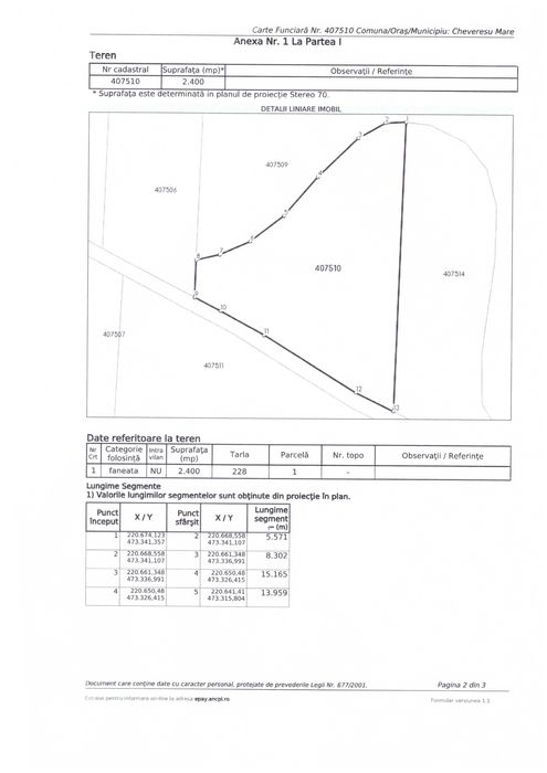 Teren agricol extravilan de vânzare – 6,29 ha – Dragșina, județul Timiș