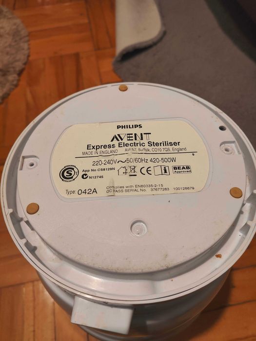 Sterilizator biberoane Philips Avent