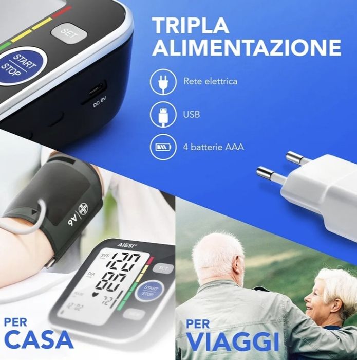 Апарат за измерване на кръвно налягане AIESI A6 (Италия ).