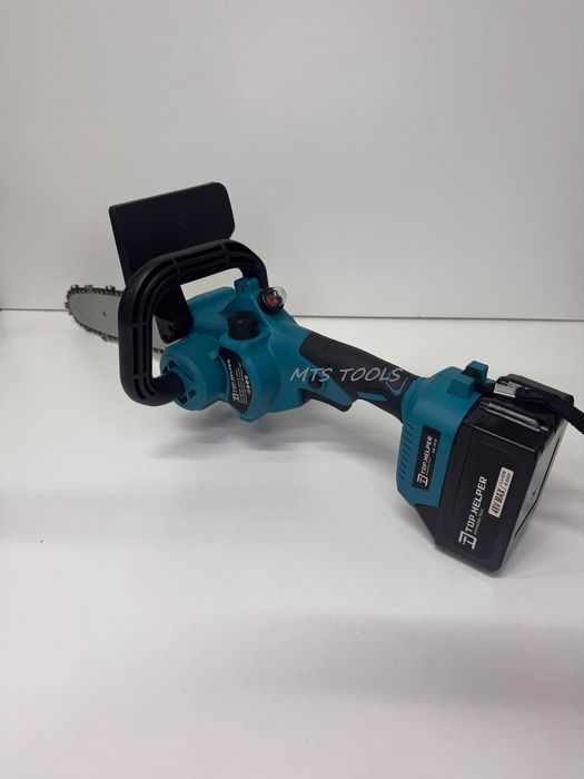 Mini drujba electrica cu acumulator Top Helper lama 12" 2 lanturi