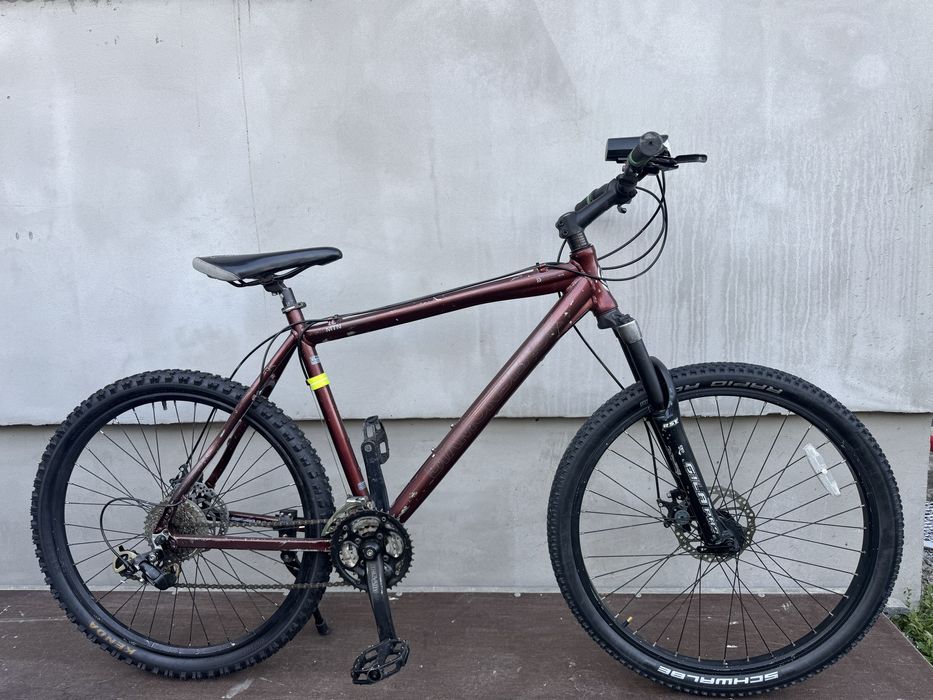 Bicicleta Mountain Bike. Dimond Black. Roti 26, L aluminiu