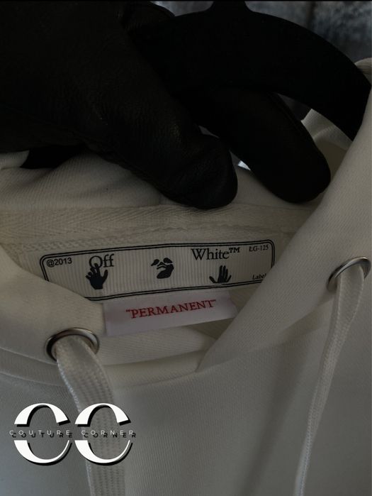 Hoodie OFF-White • Calitate TOP • Caravaggio Arrows Over • Cod QR