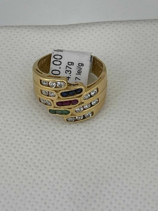 (Ag43) Inel aur 18K 4.62gr  B11503.3 Garantie/Factura!