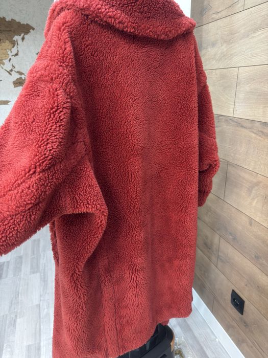 Шуба теплая тедди