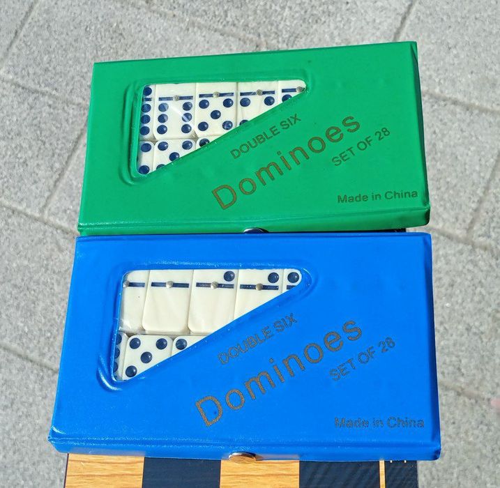 DOMINO DAMINO ДАМИНО Игра домино фигурки домино 28 штук с д