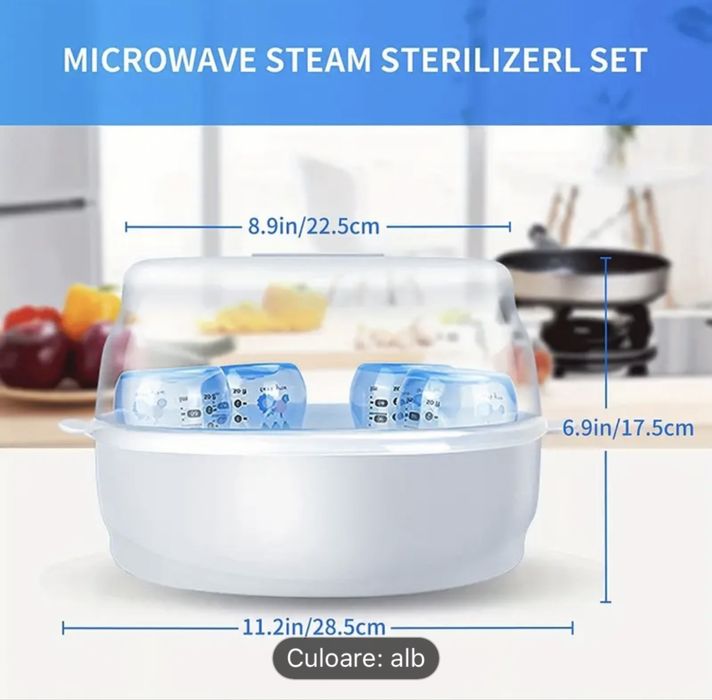 Sterilizator biberoane.