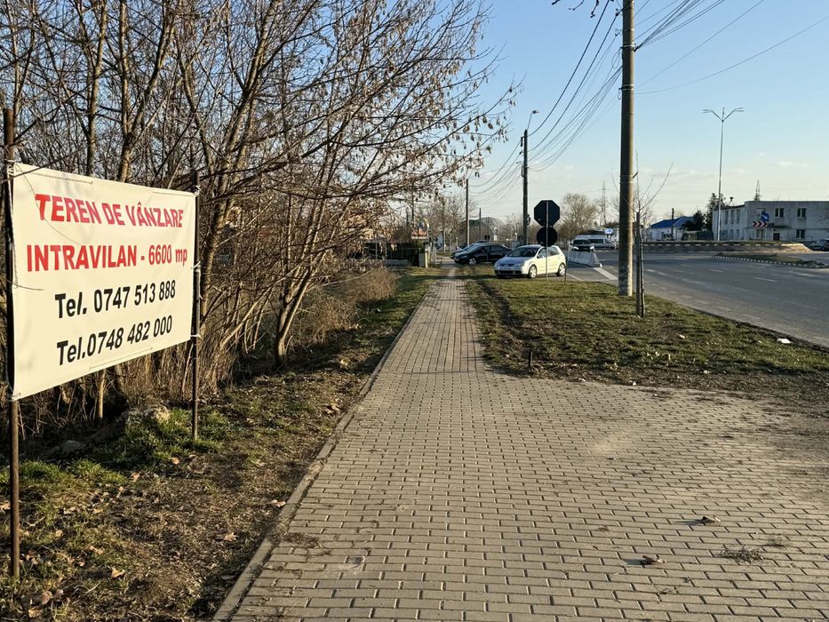 Vand teren intravilan tecuci 6600 mp