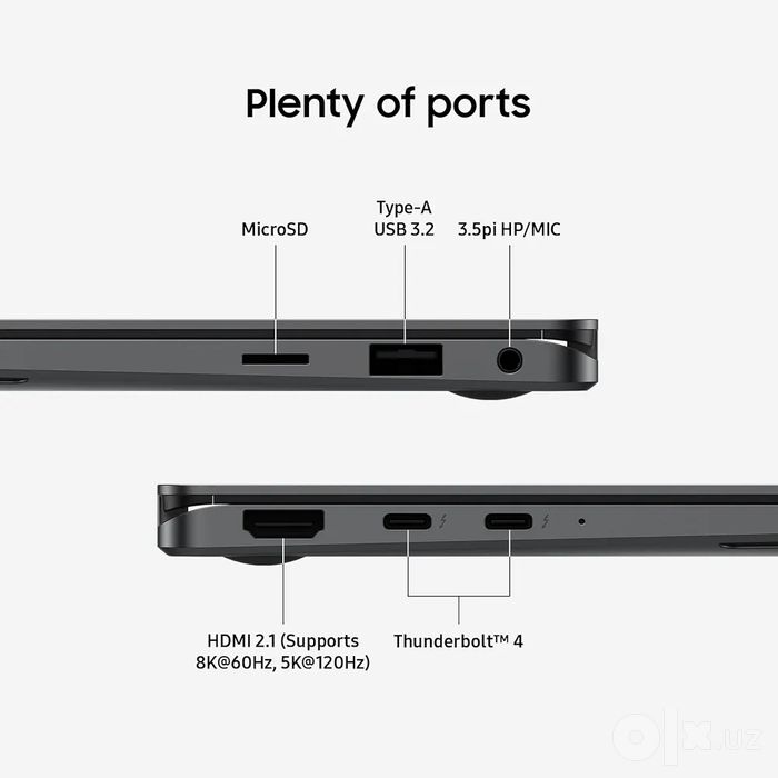 Samsung Galaxy Book5 Pro 16″ AMOLED 3K Touch Ultra 7 256V, 16GB 1TB