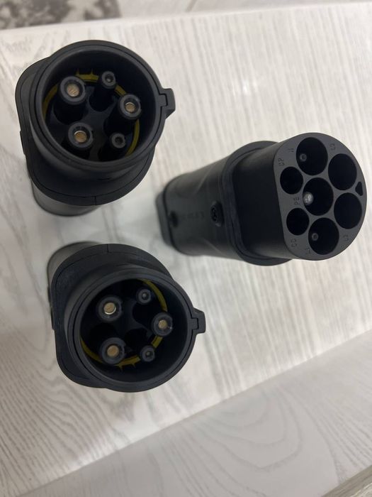 Переходник GB/T адаптер Gbt to Type2 / Gbt to Type12 / CCS2 to CCS1