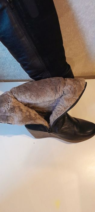 Сапоги женские б/у 38 размер