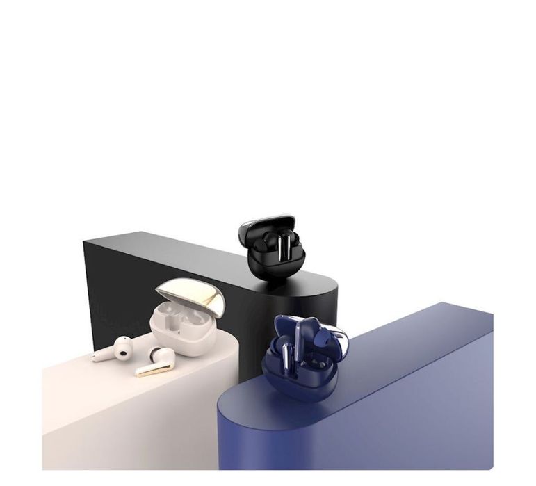 Casti Wireless Bluetooth In-Ear Devia TWS STAR E4 ANC Negru