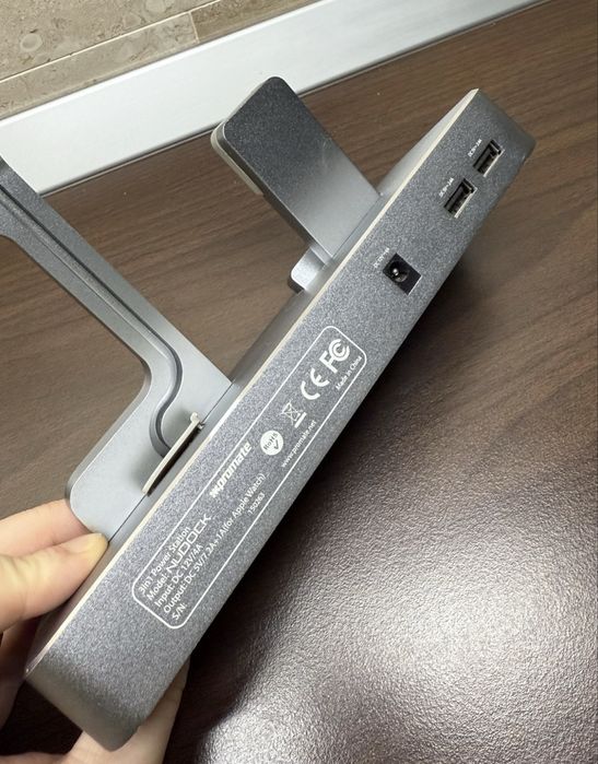 Dock Promate 3 în 1 - iPhone (lightning) & Apple Watch