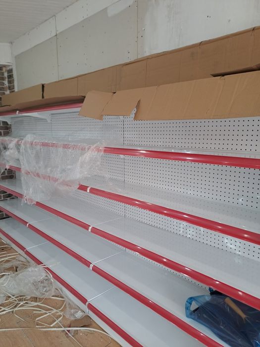 Стелаж за магазин супермаркет търговско оборудване