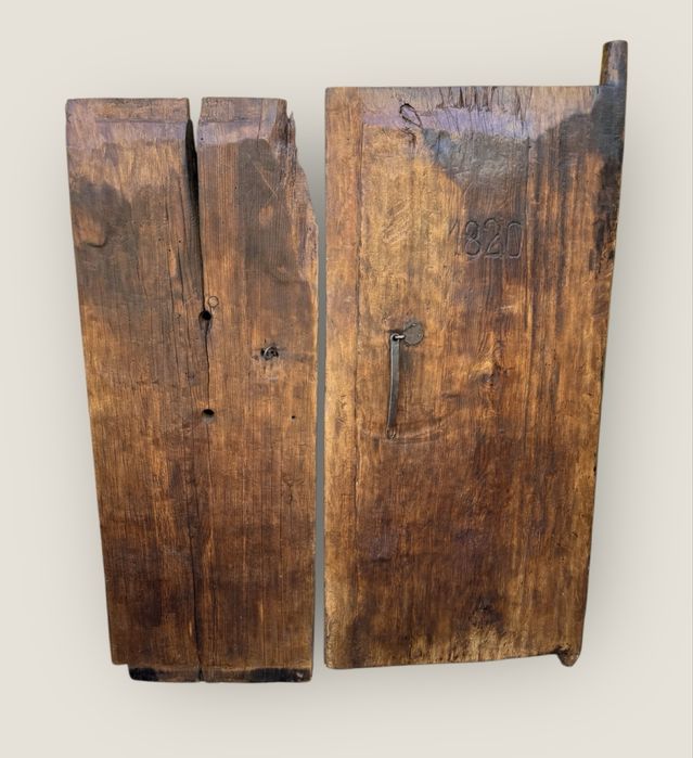 Usa dubla taraneasca rara zavor dublu datata 1820