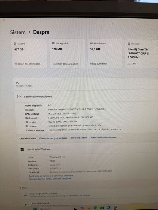 MiniPC Acer i5 10gen 16g 512g ssd wifi br