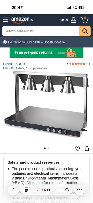 Utilaje HoReCa blat cald si lumina calda
